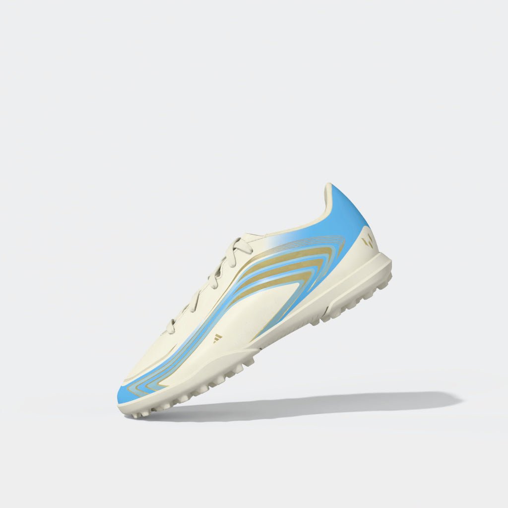 2026 New Arrival adidas F50 Messi Club Turf Youth Soccer Cleats - Ivory wholesalehk.shop