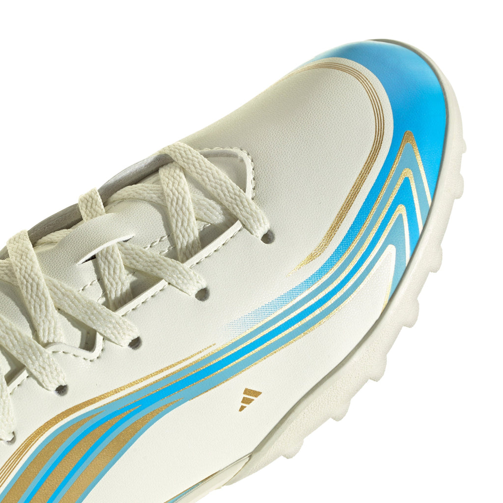 2026 New Arrival adidas F50 Messi Club Turf Youth Soccer Cleats - Ivory wholesalehk.shop