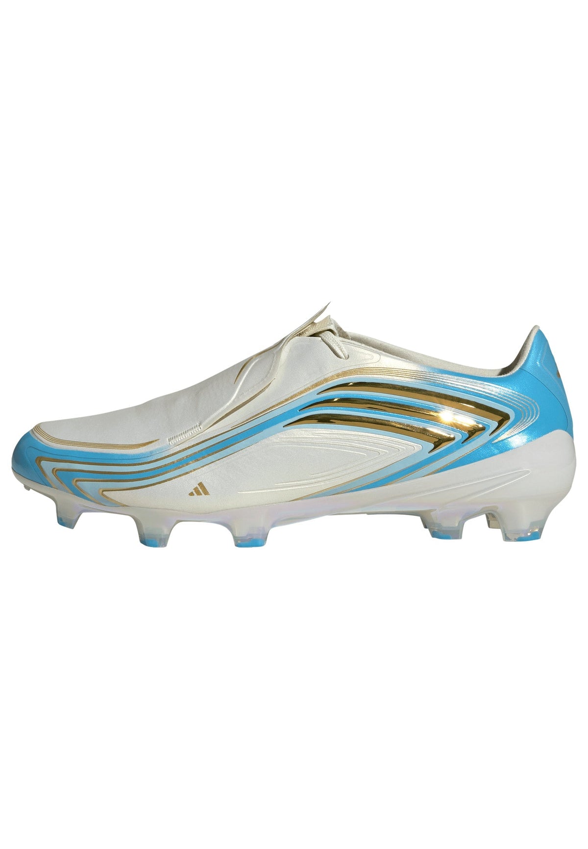 2026 New Arrival adidas F50 Messi Elite FG Firm Ground Men's Soccer Cleats - Ivory/Blue wholesalehk.shop