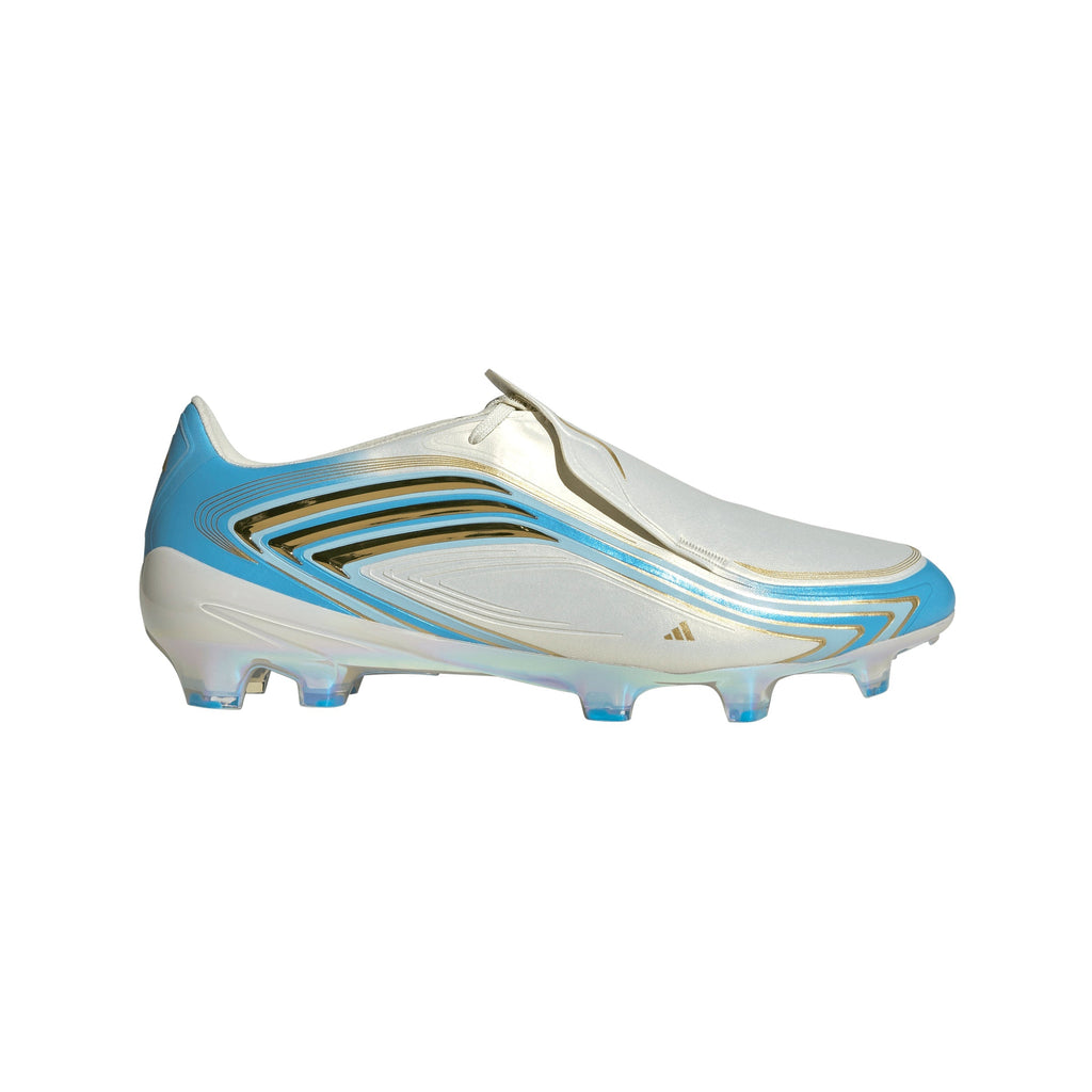 2026 New Arrival adidas F50 Messi Elite FG Firm Ground Men's Soccer Cleats - Ivory/Blue wholesalehk.shop
