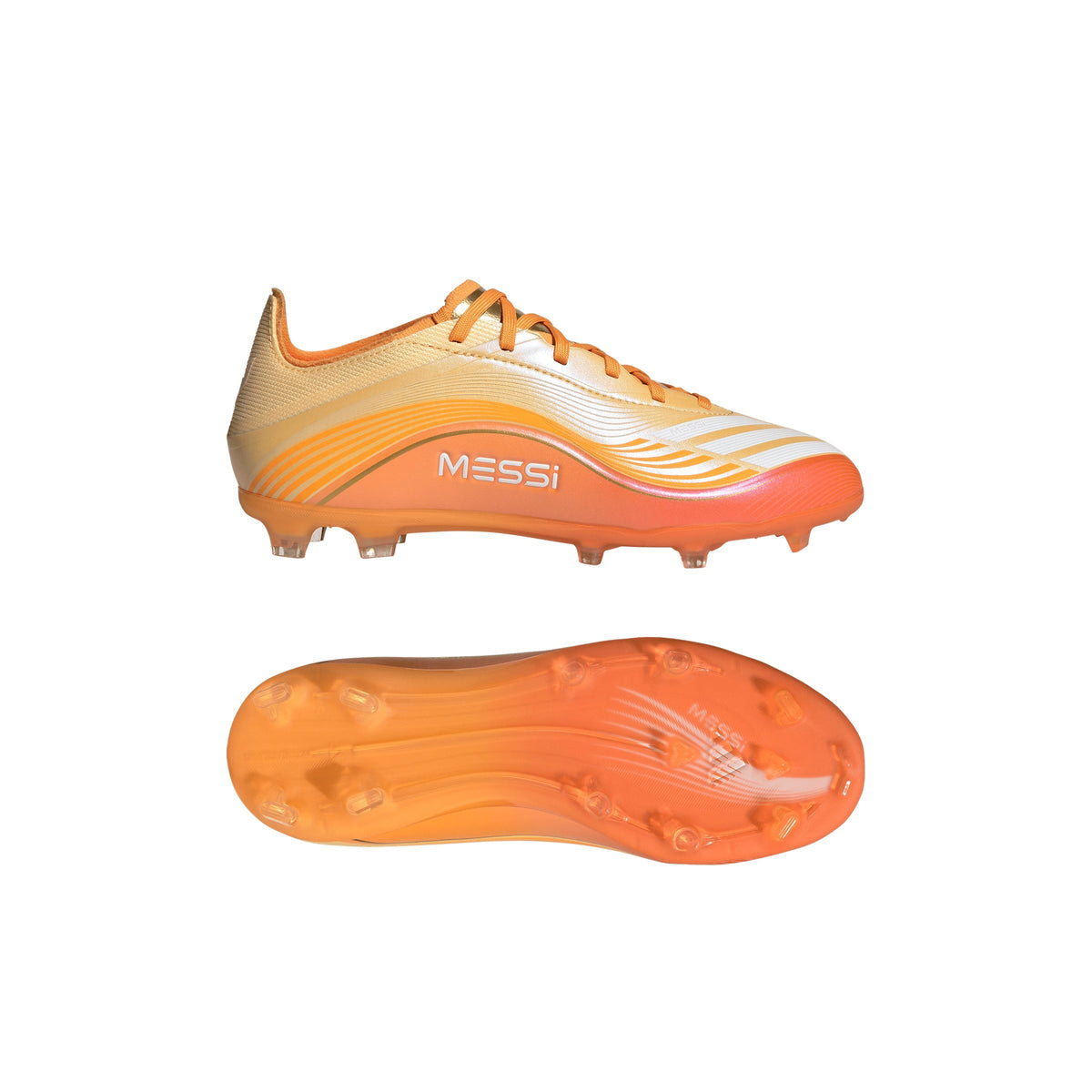 2026 New Arrival adidas F50 Messi Elite FG Firm Ground Youth Soccer Cleats - Icta/Gold wholesalehk.shop