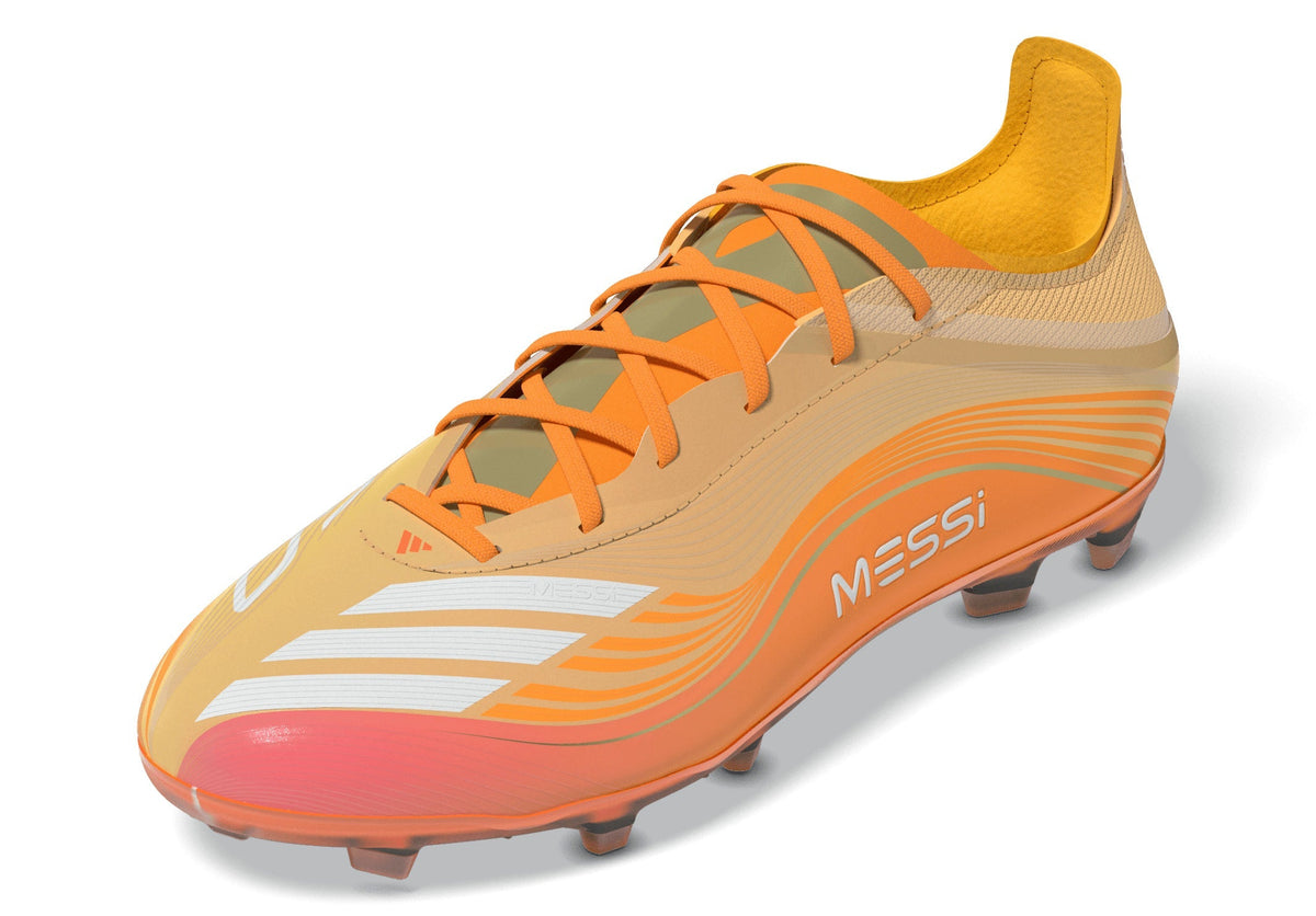 2026 New Arrival adidas F50 Messi Elite FG Firm Ground Youth Soccer Cleats - Icta/Gold wholesalehk.shop