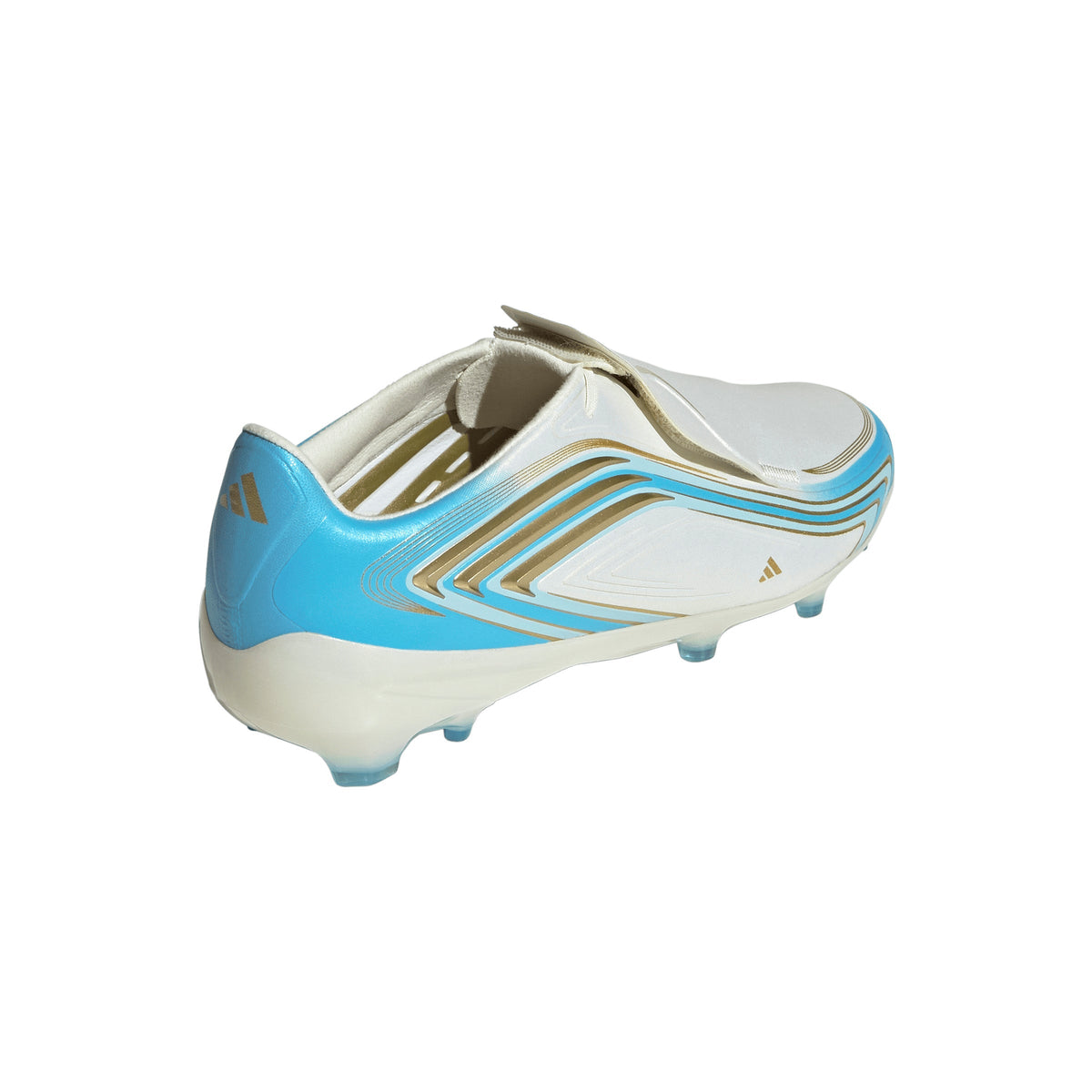 2026 New Arrival adidas F50 Messi Elite FG Firm Ground Youth Soccer Cleats - Ivory/Blue wholesalehk.shop