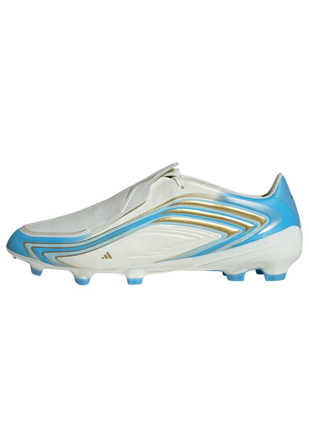 2026 New Arrival adidas F50 Messi League FG Firm Ground Men's Soccer Cleats - Ivory/Blue wholesalehk.shop