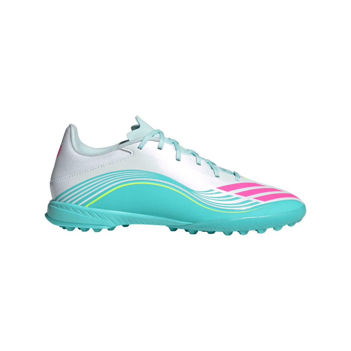 2026 New Arrival adidas F50 Messi League TF Turf Men's Soccer Cleats - White/Pink wholesalehk.shop