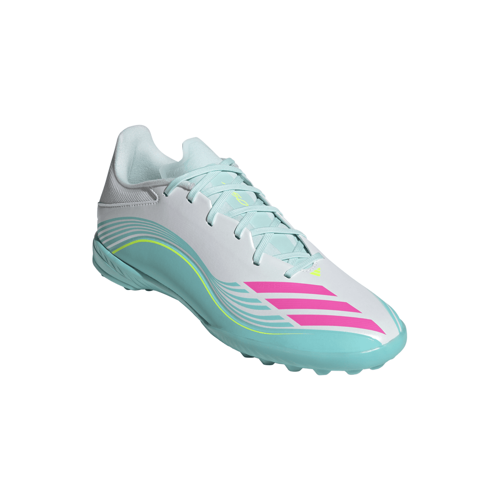 2026 New Arrival adidas F50 Messi League TF Turf Men's Soccer Cleats - White/Pink wholesalehk.shop
