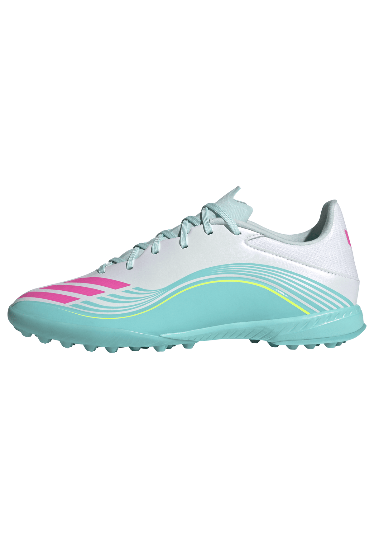 2026 New Arrival adidas F50 Messi League TF Turf Men's Soccer Cleats - White/Pink wholesalehk.shop