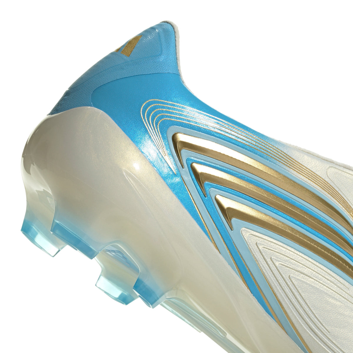 2026 New Arrival adidas F50 Messi Pro FG Firm Ground Men's Soccer Cleats - Ivory/Blue wholesalehk.shop