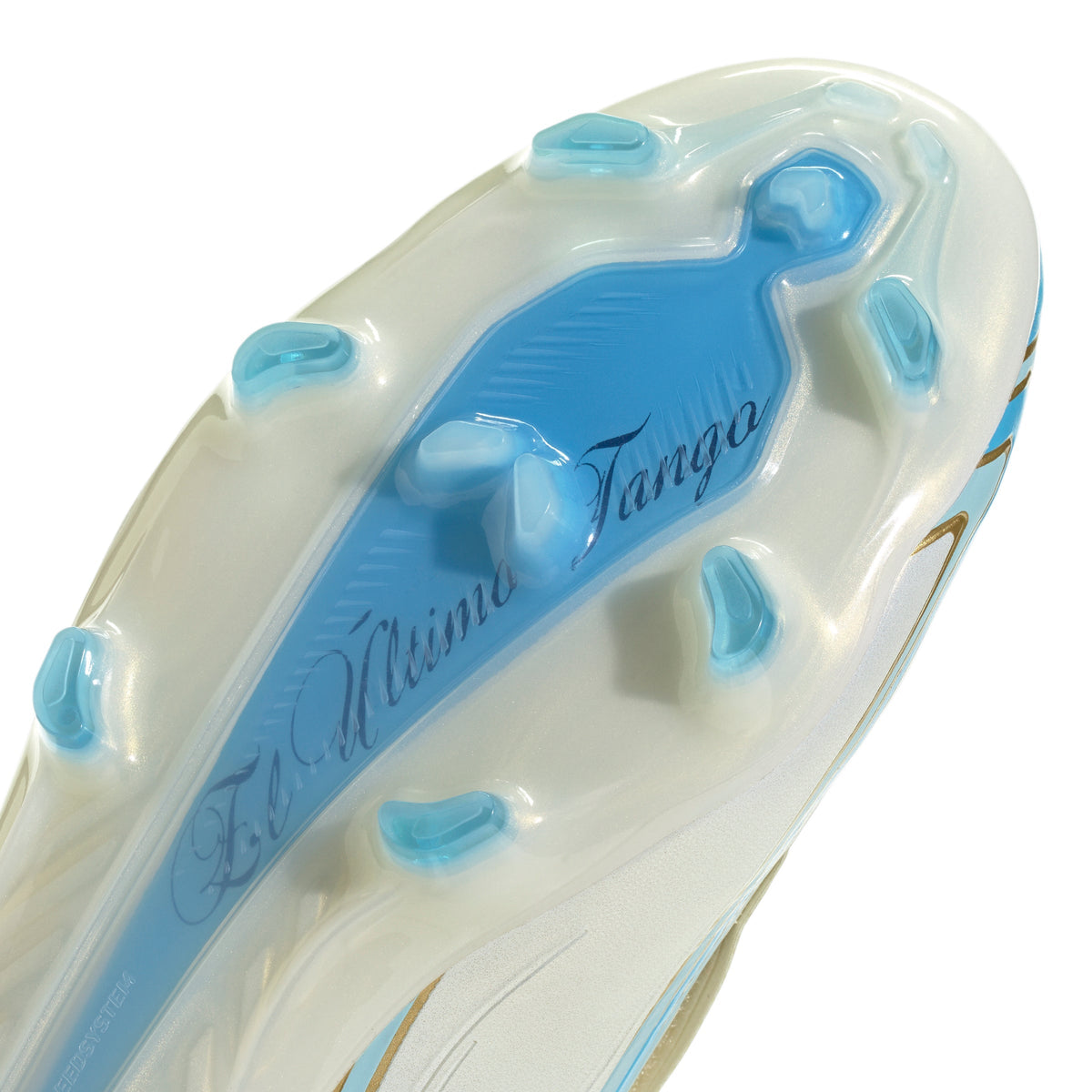 2026 New Arrival adidas F50 Messi Pro FG Firm Ground Men's Soccer Cleats - Ivory/Blue wholesalehk.shop