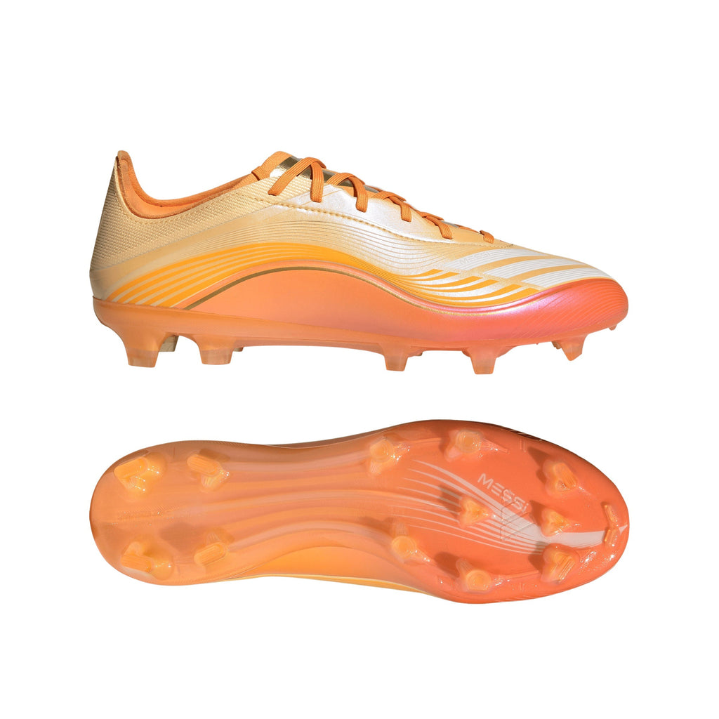 2026 New Arrival adidas F50 Messi Pro FG Firm Ground Men's Soccer Cleats - Icta/Gold wholesalehk.shop