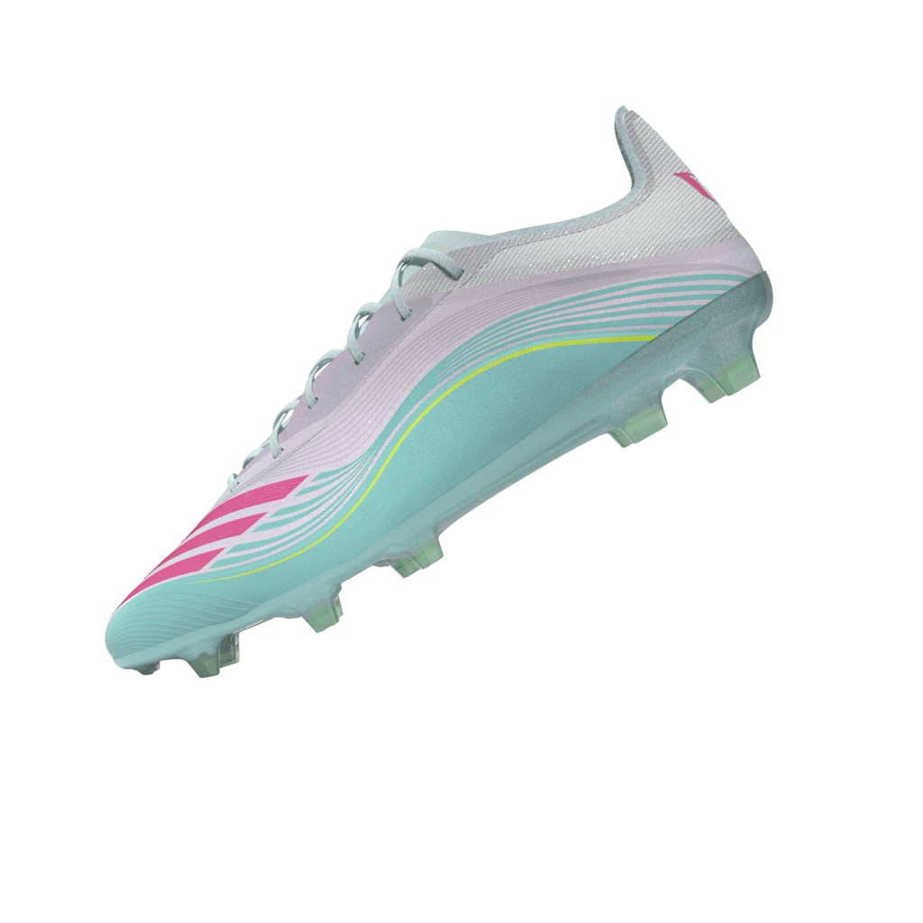 2026 New Arrival adidas F50 Messi Pro FG Firm Ground Men's Soccer Cleats - White/Pink/Aqua wholesalehk.shop
