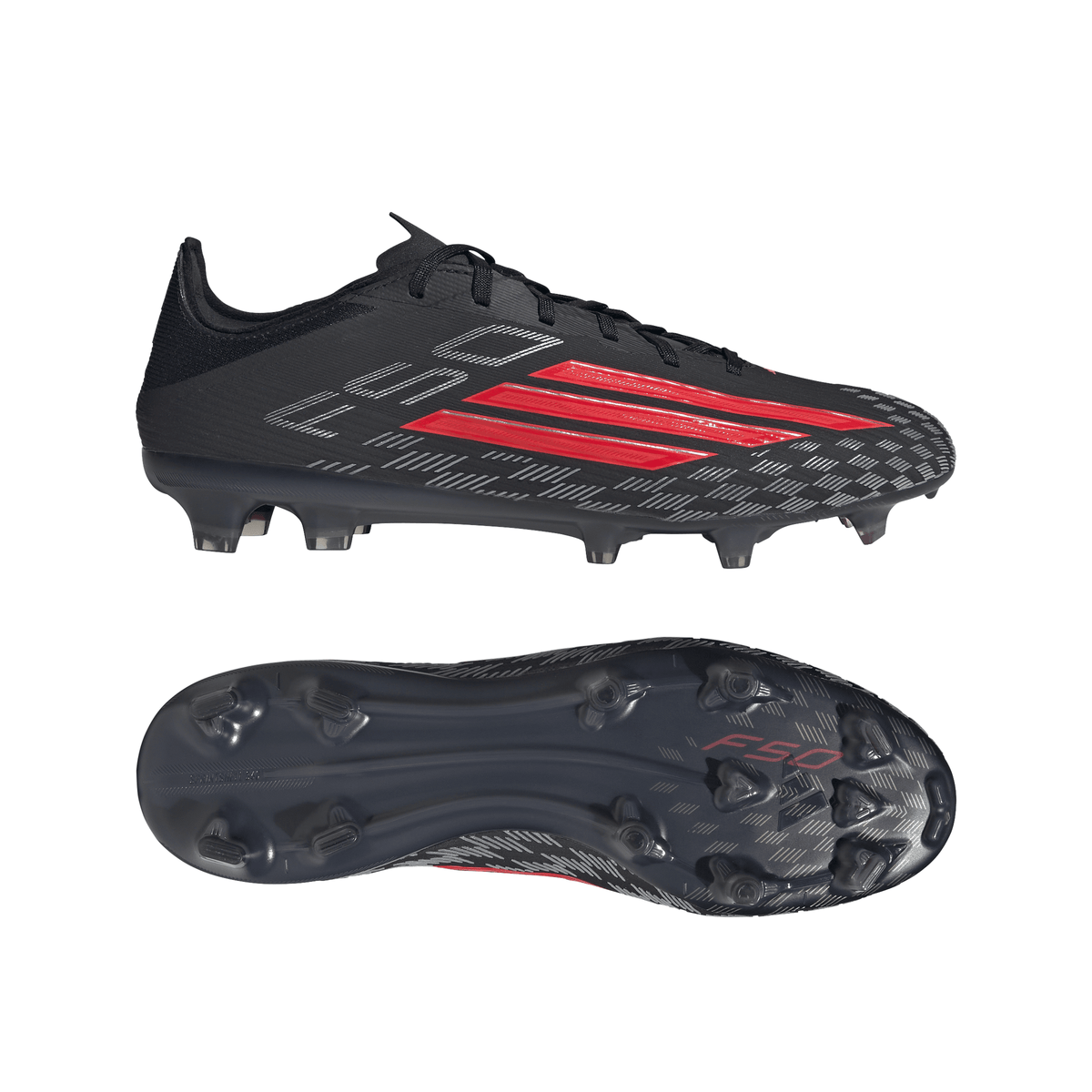 2026 New Arrival adidas F50 Pro FG Firm Ground Men´s Soccer Cleats - Black/Red wholesalehk.shop