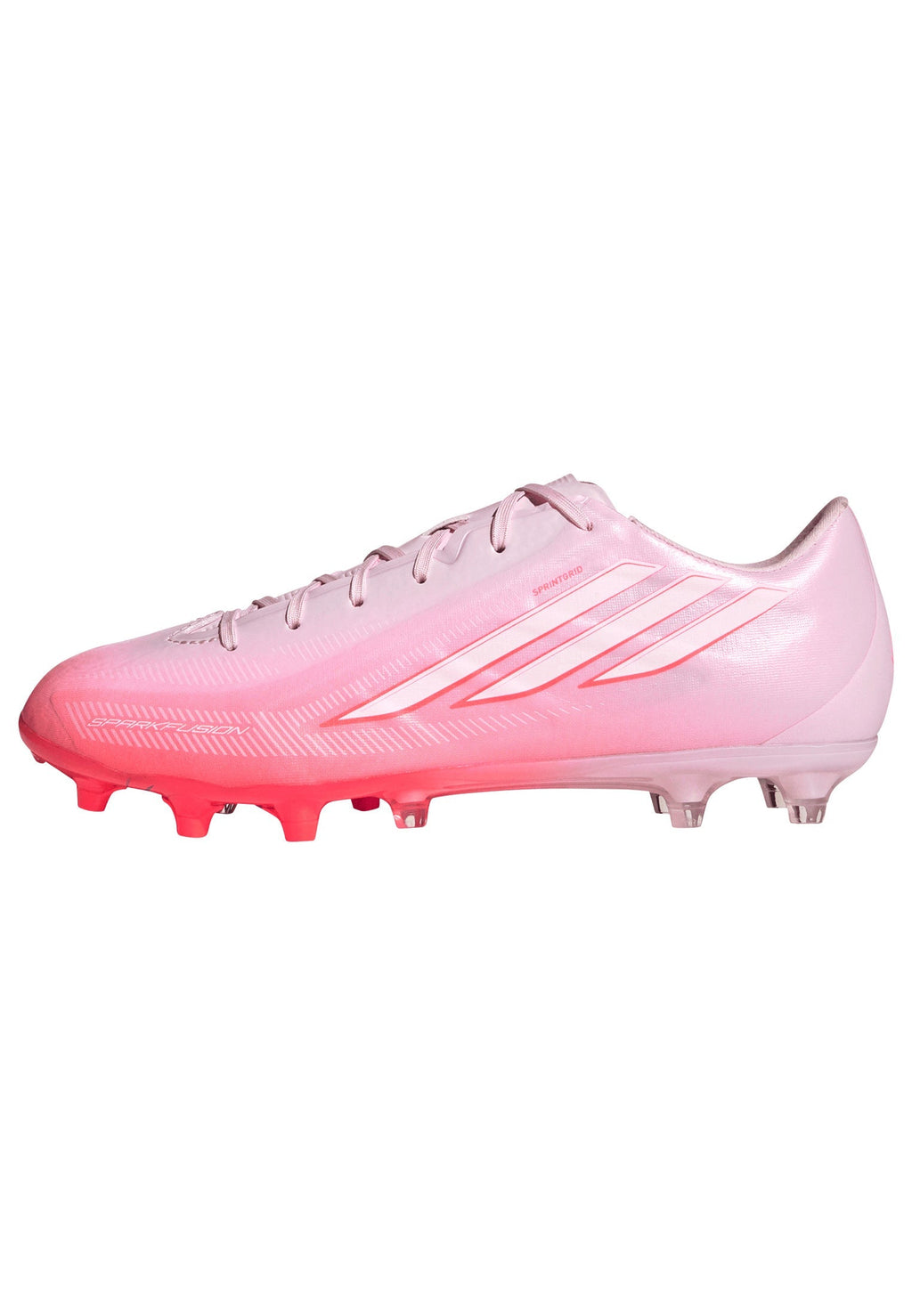 2026 New Arrival adidas F50 Sparkfusion League FG/AG Firm Ground/Artificial Ground Women's Soccer Cleats - Solar Turbo/White wholesalehk.shop