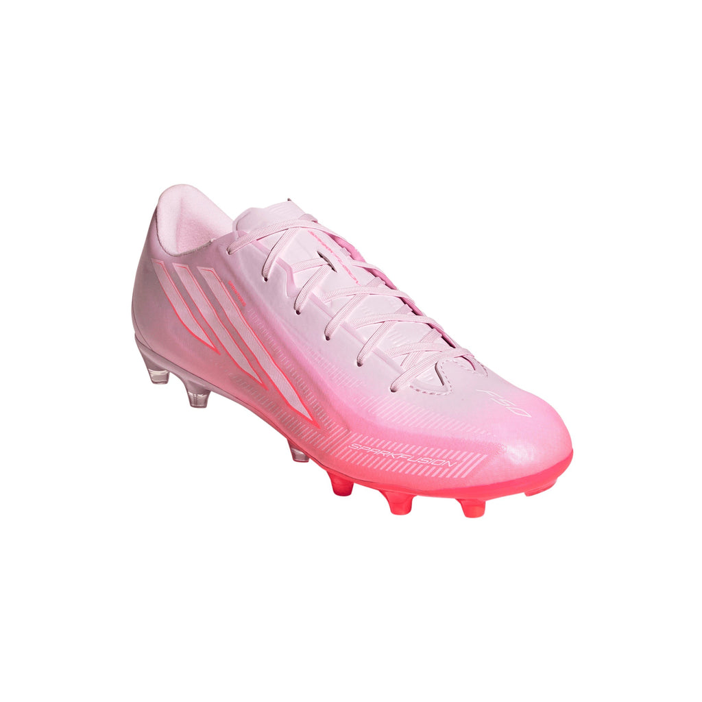 2026 New Arrival adidas F50 Sparkfusion League FG/AG Firm Ground/Artificial Ground Women's Soccer Cleats - Solar Turbo/White wholesalehk.shop