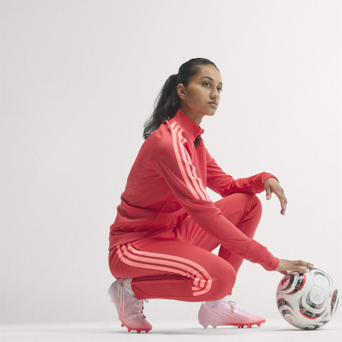 2026 New Arrival adidas F50 Sparkfusion League FG/AG Firm Ground/Artificial Ground Women's Soccer Cleats - Solar Turbo/White wholesalehk.shop