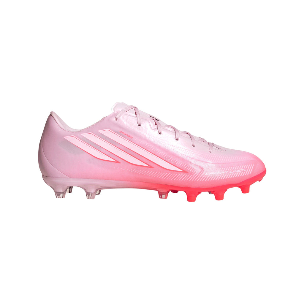 2026 New Arrival adidas F50 Sparkfusion League FG/AG Firm Ground/Artificial Ground Women's Soccer Cleats - Solar Turbo/White wholesalehk.shop