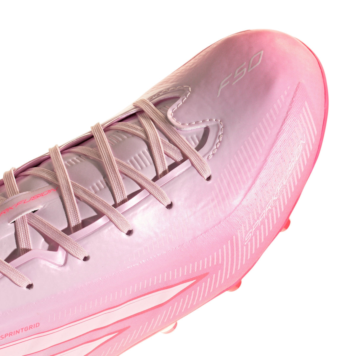 2026 New Arrival adidas F50 Sparkfusion League FG/AG Firm Ground/Artificial Ground Women's Soccer Cleats - Solar Turbo/White wholesalehk.shop