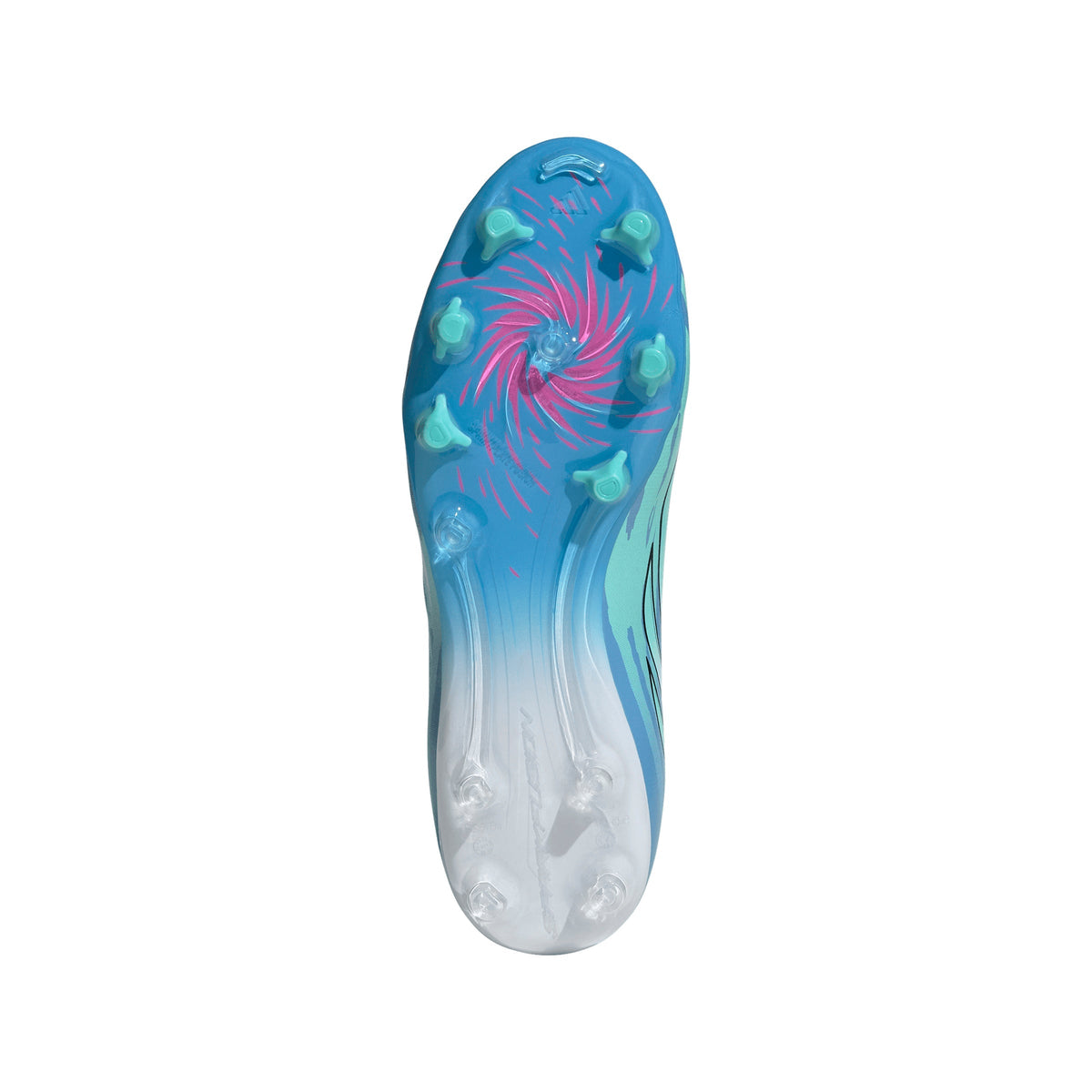 2026 New Arrival adidas F50 Sparkfusion League Mid Cut Firm Ground / Artificial Gras Men's Soccer Cleats - White/Pink wholesalehk.shop