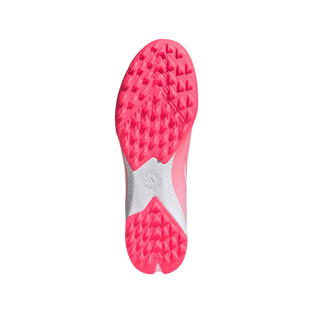 2026 New Arrival adidas F50 Sparkfusion League Mid Cut TF Turf Women's Soccer Cleats - Solar Turbo/White wholesalehk.shop
