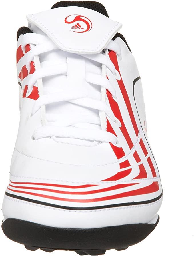 2026 New Arrival adidas F5.9 TRX TF JR Soccer Cleats - White/Red wholesalehk.shop