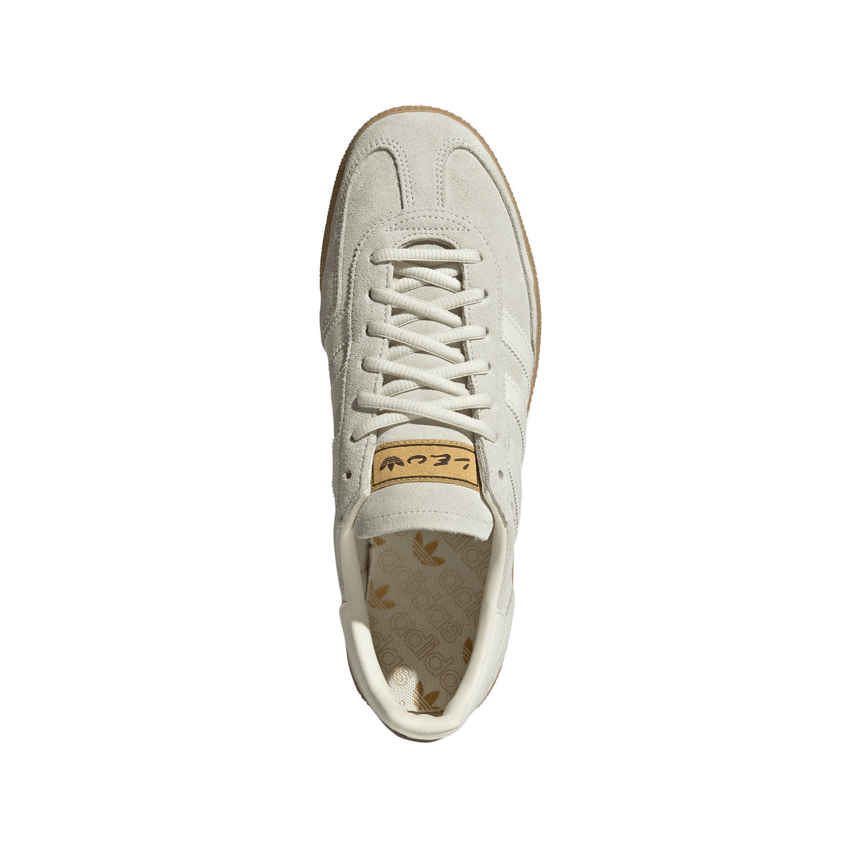 2026 New Arrival adidas Handball Spezial Messi Street Soccer Shoes - Ivory/Gold wholesalehk.shop