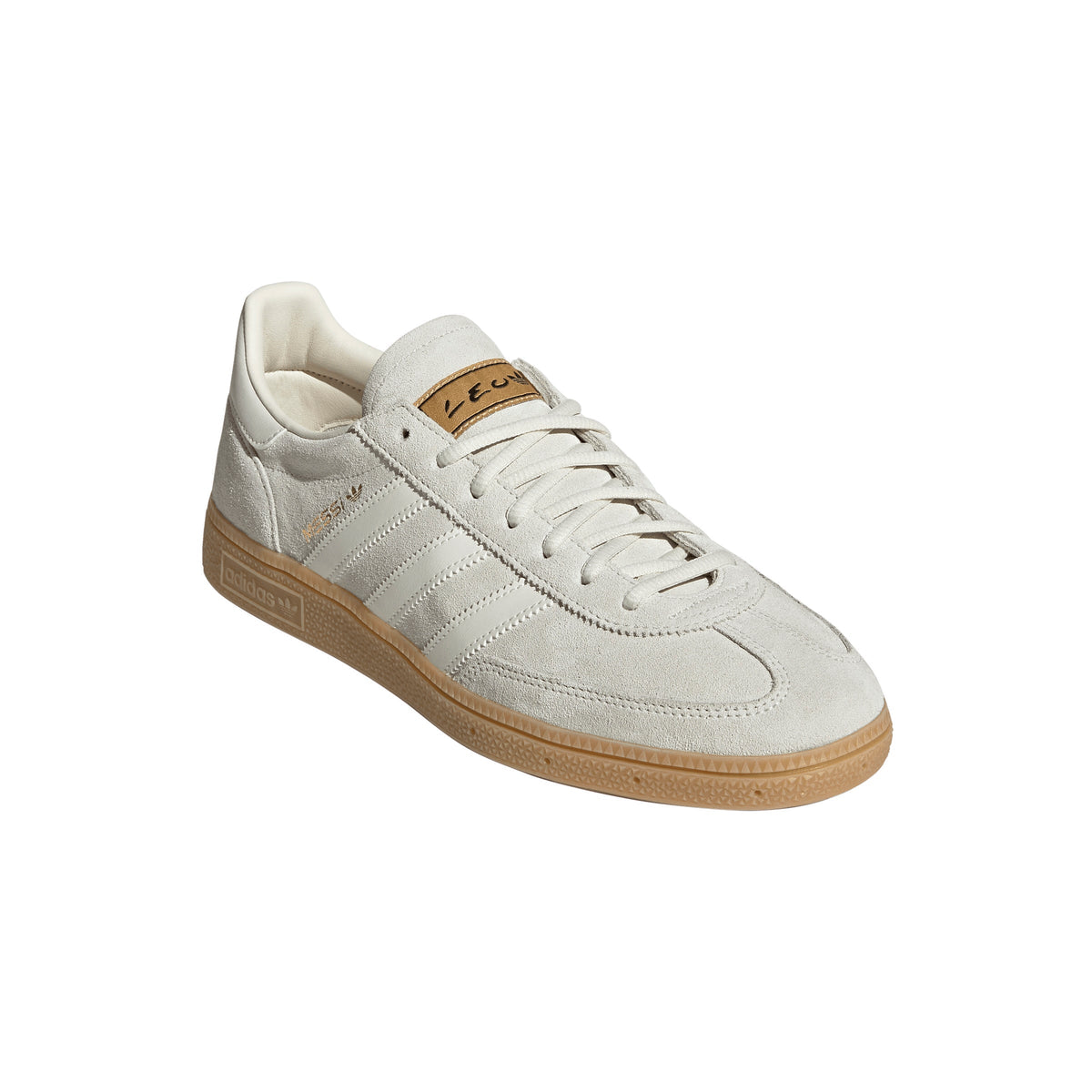 2026 New Arrival adidas Handball Spezial Messi Street Soccer Shoes - Ivory/Gold wholesalehk.shop