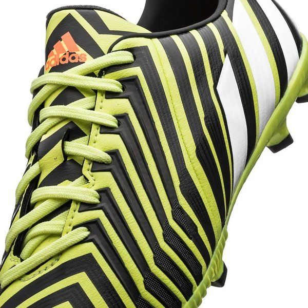 2026 New Arrival adidas Kids Predator Absolado Instinct FG Firm Ground Cleats - Light Flash Yellow/White/Grey wholesalehk.shop