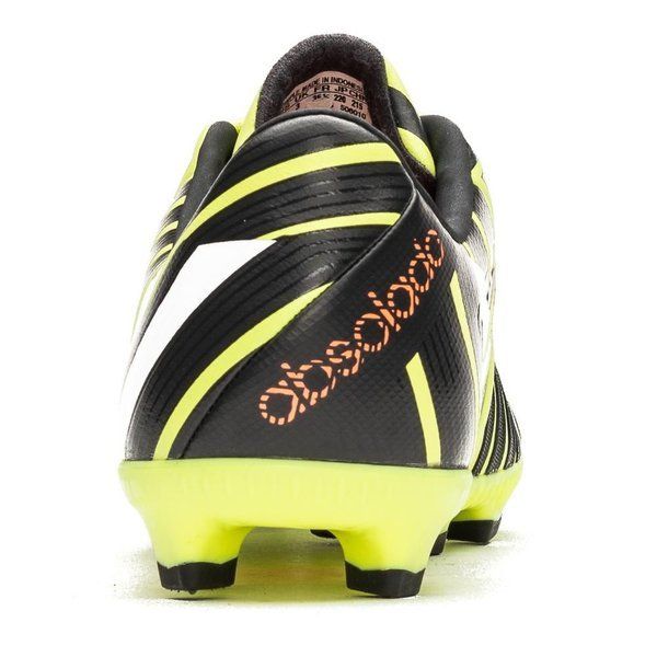 2026 New Arrival adidas Kids Predator Absolado Instinct FG Firm Ground Cleats - Light Flash Yellow/White/Grey wholesalehk.shop