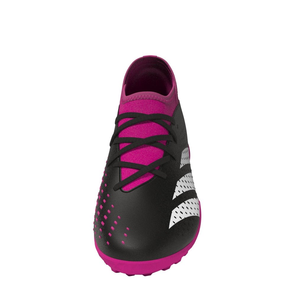 2026 New Arrival adidas Predator Accuracy.3 TF Youth Turf Soccer Cleats - Black/White/Shock Pink wholesalehk.shop