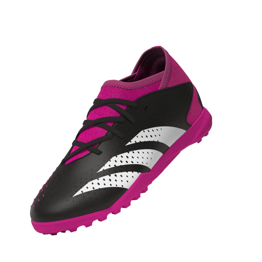 2026 New Arrival adidas Predator Accuracy.3 TF Youth Turf Soccer Cleats - Black/White/Shock Pink wholesalehk.shop