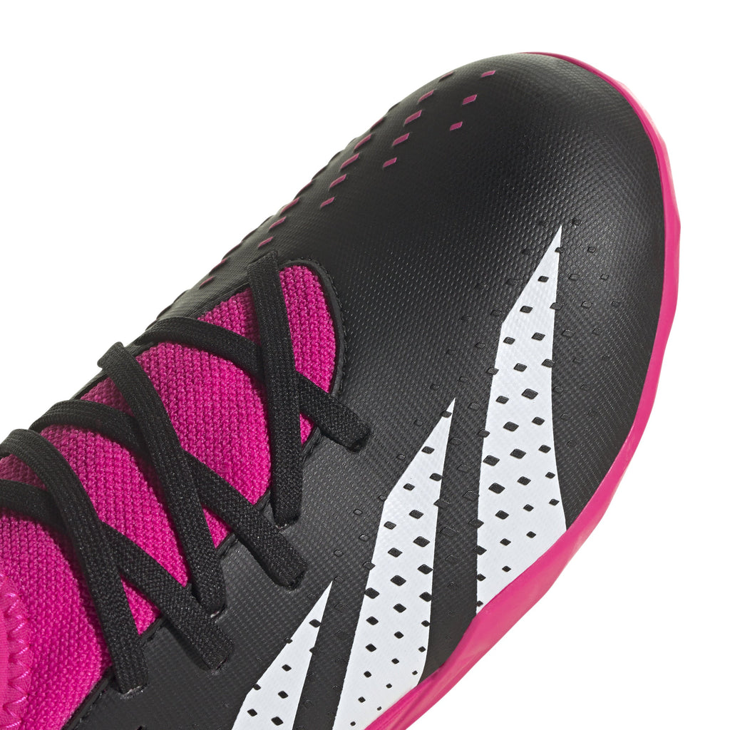 2026 New Arrival adidas Predator Accuracy.3 TF Youth Turf Soccer Cleats - Black/White/Shock Pink wholesalehk.shop