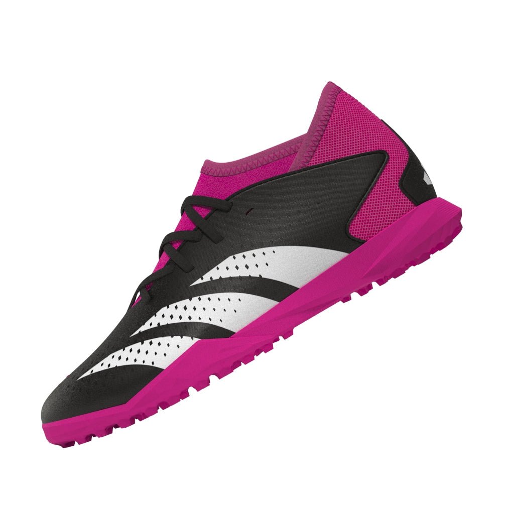 2026 New Arrival adidas Predator Accuracy.3 TF Youth Turf Soccer Cleats - Black/White/Shock Pink wholesalehk.shop