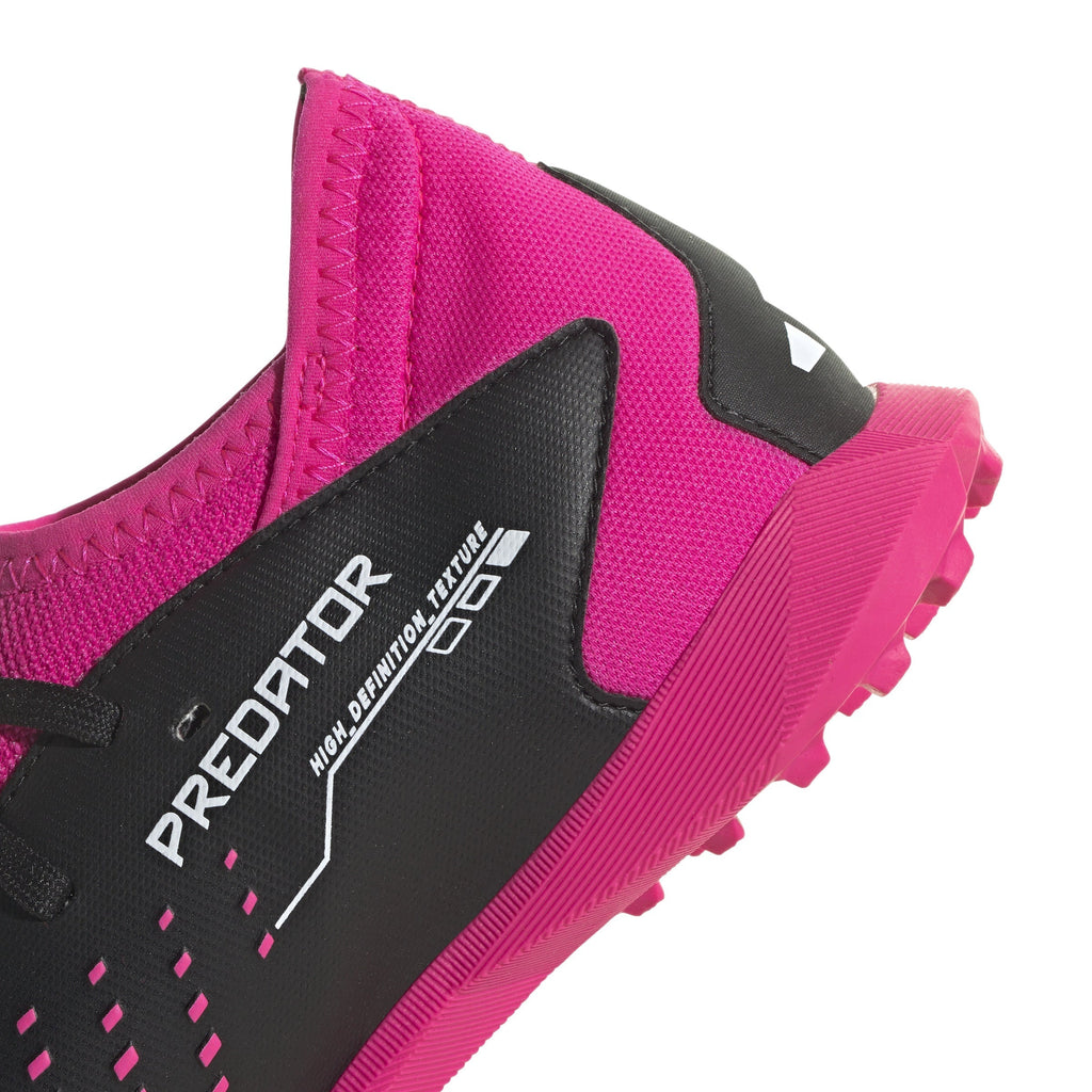 2026 New Arrival adidas Predator Accuracy.3 TF Youth Turf Soccer Cleats - Black/White/Shock Pink wholesalehk.shop