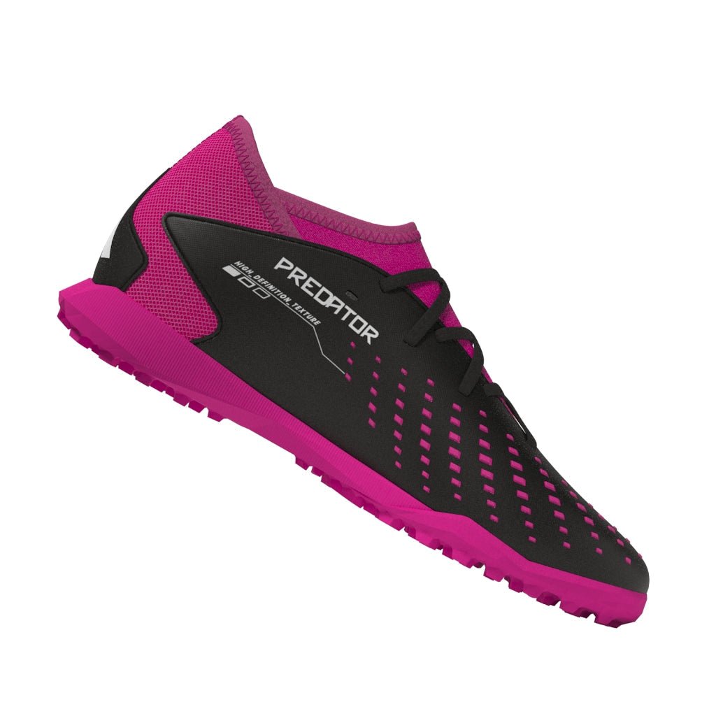 2026 New Arrival adidas Predator Accuracy.3 TF Youth Turf Soccer Cleats - Black/White/Shock Pink wholesalehk.shop