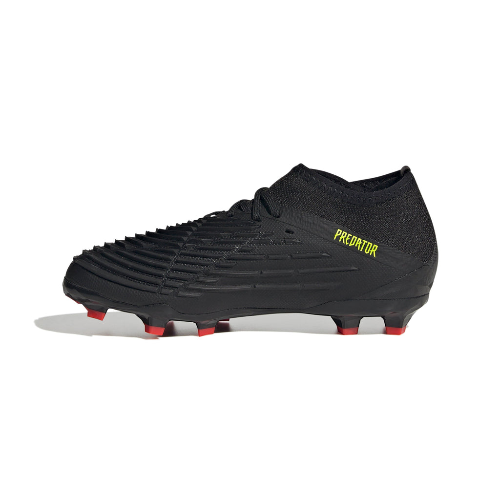 2026 New Arrival adidas Kids Predator Edge 1 FG J Soccer Cleats Black/Yellow wholesalehk.shop
