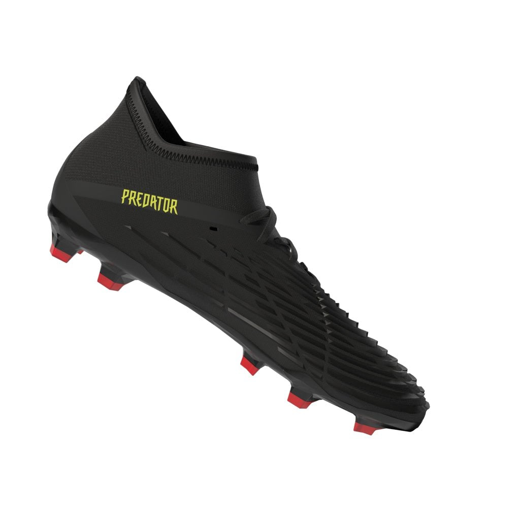 2026 New Arrival adidas Kids Predator Edge 1 FG J Soccer Cleats Black/Yellow wholesalehk.shop