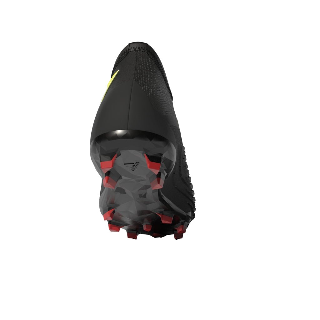 2026 New Arrival adidas Kids Predator Edge 1 FG J Soccer Cleats Black/Yellow wholesalehk.shop