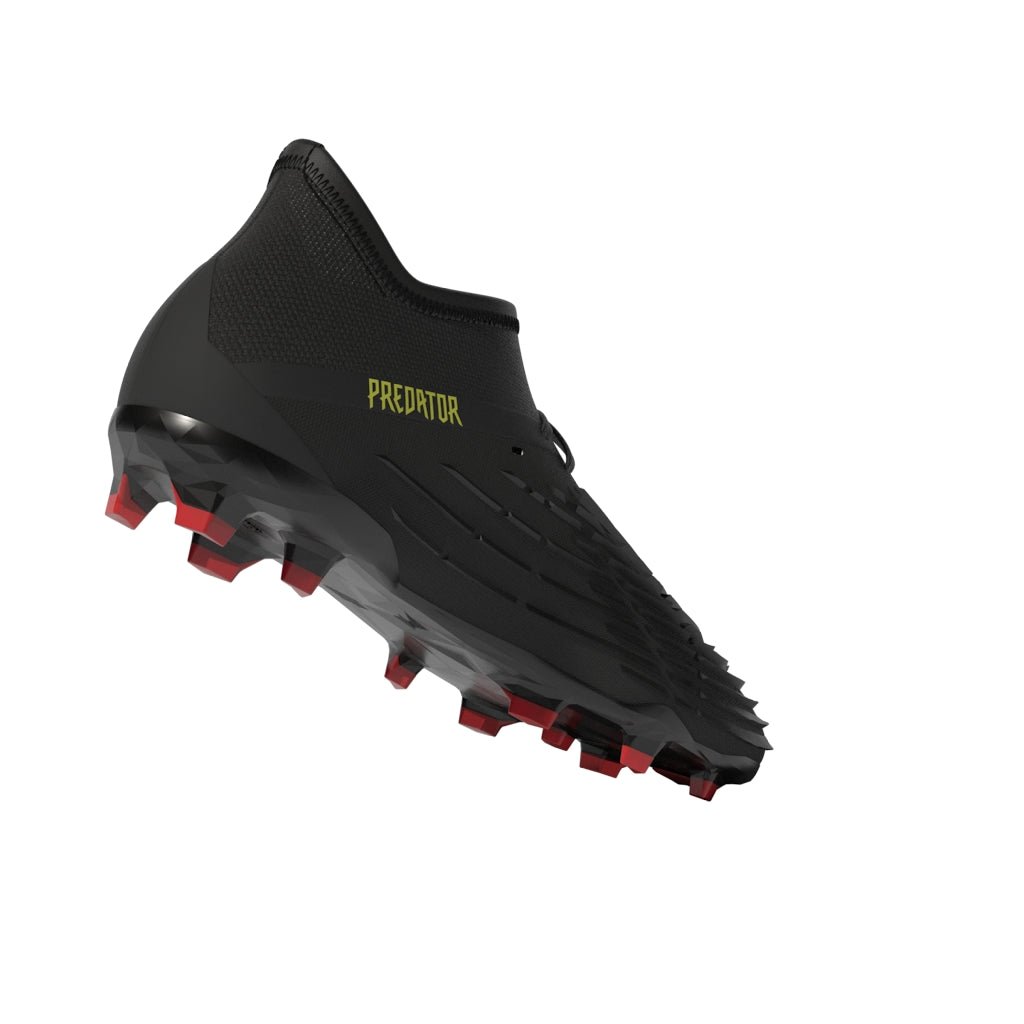2026 New Arrival adidas Kids Predator Edge 1 FG J Soccer Cleats Black/Yellow wholesalehk.shop