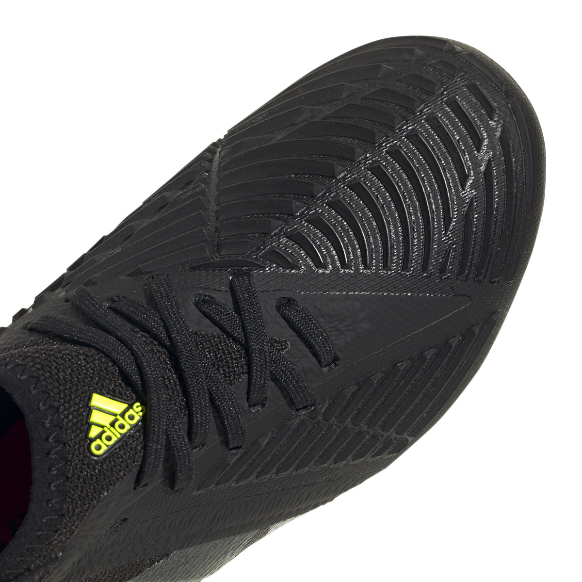 2026 New Arrival adidas Kids Predator Edge 1 FG J Soccer Cleats Black/Yellow wholesalehk.shop