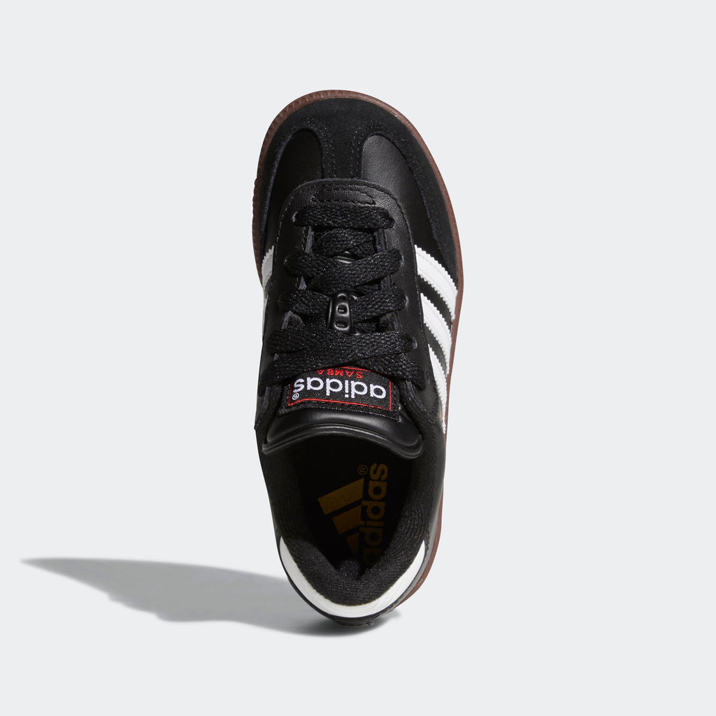 2026 New Arrival adidas Kids Samba Classic Indoor Shoes Black/White wholesalehk.shop