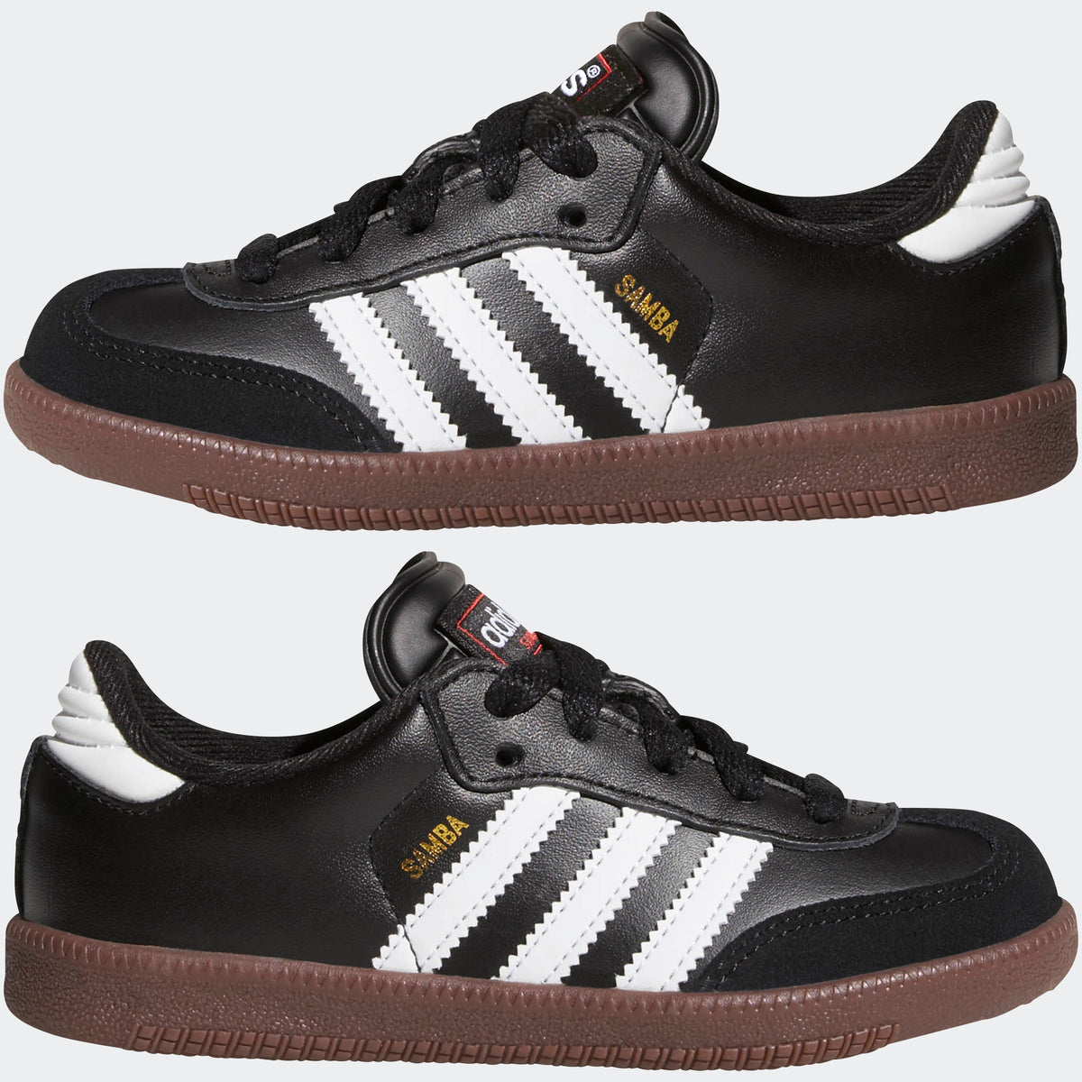 2026 New Arrival adidas Kids Samba Classic Indoor Shoes Black/White wholesalehk.shop