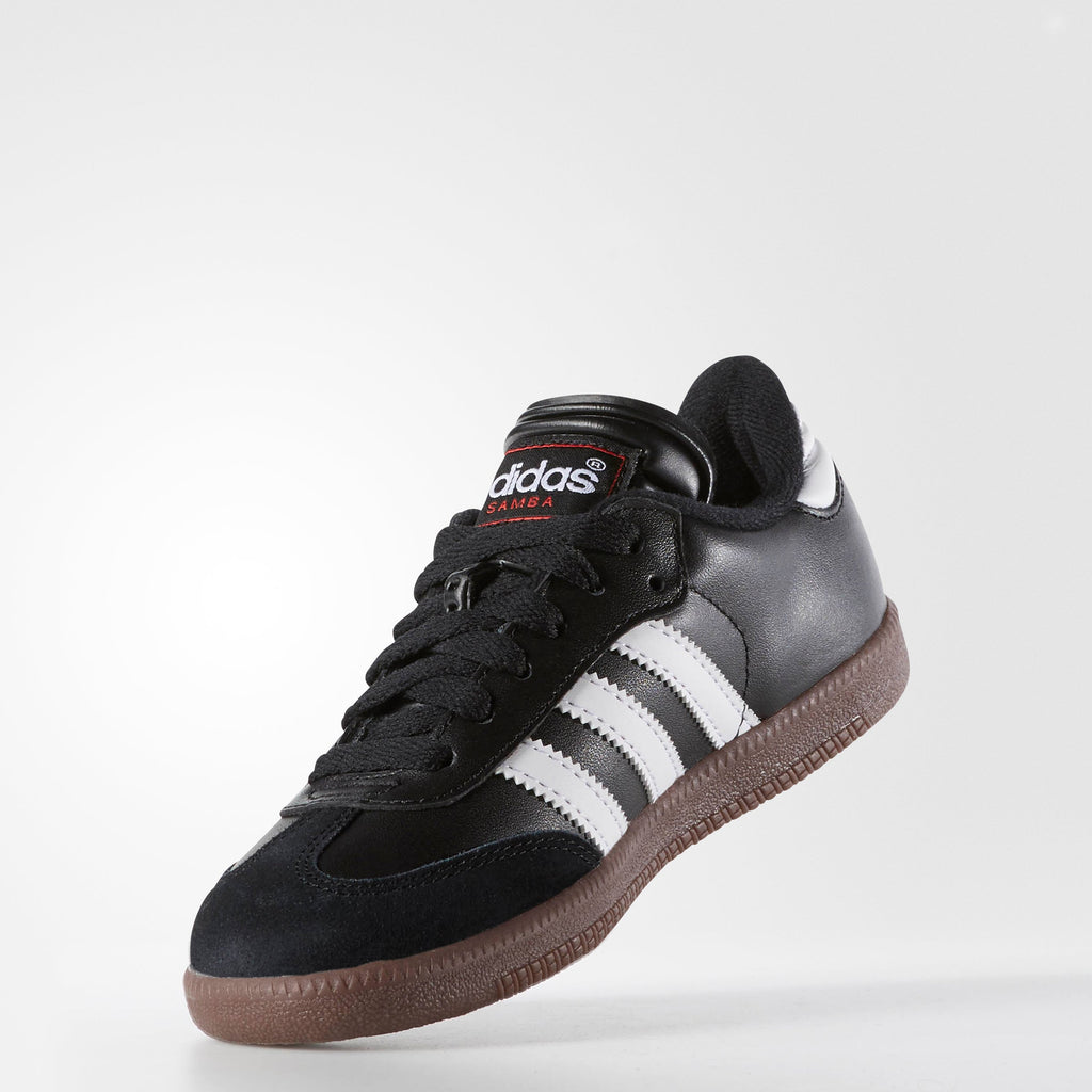 2026 New Arrival adidas Kids Samba Classic Indoor Shoes Black/White wholesalehk.shop