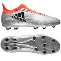 2026 New Arrival adidas Kid's X 16.3 FG/AG J Firm Ground Soccer Cleats Silver/Red/Black wholesalehk.shop