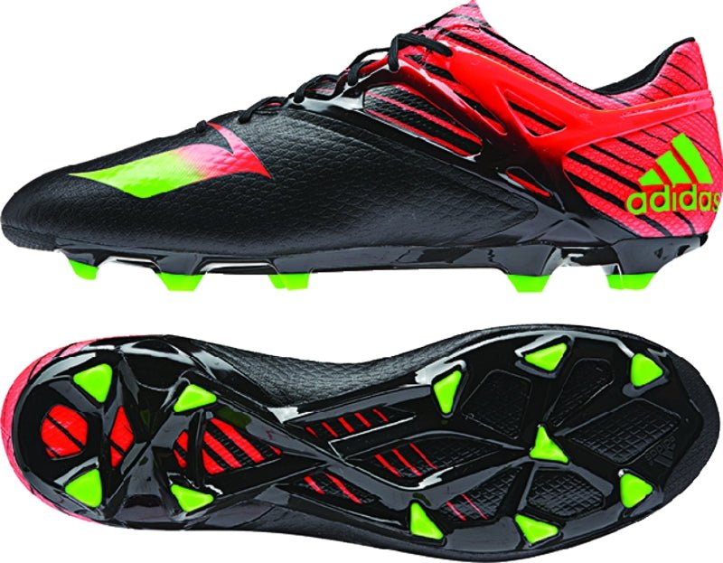 2026 New Arrival adidas Messi 15.1 FG/AG Multi-Ground Soccer Cleats - Black/Solar Green/Solar Red wholesalehk.shop