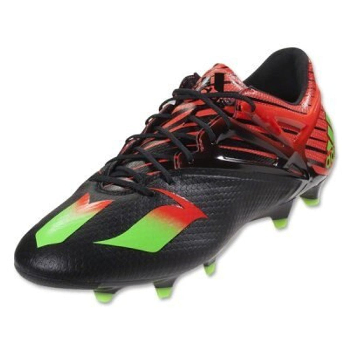 2026 New Arrival adidas Messi 15.1 FG/AG Multi-Ground Soccer Cleats - Black/Solar Green/Solar Red wholesalehk.shop