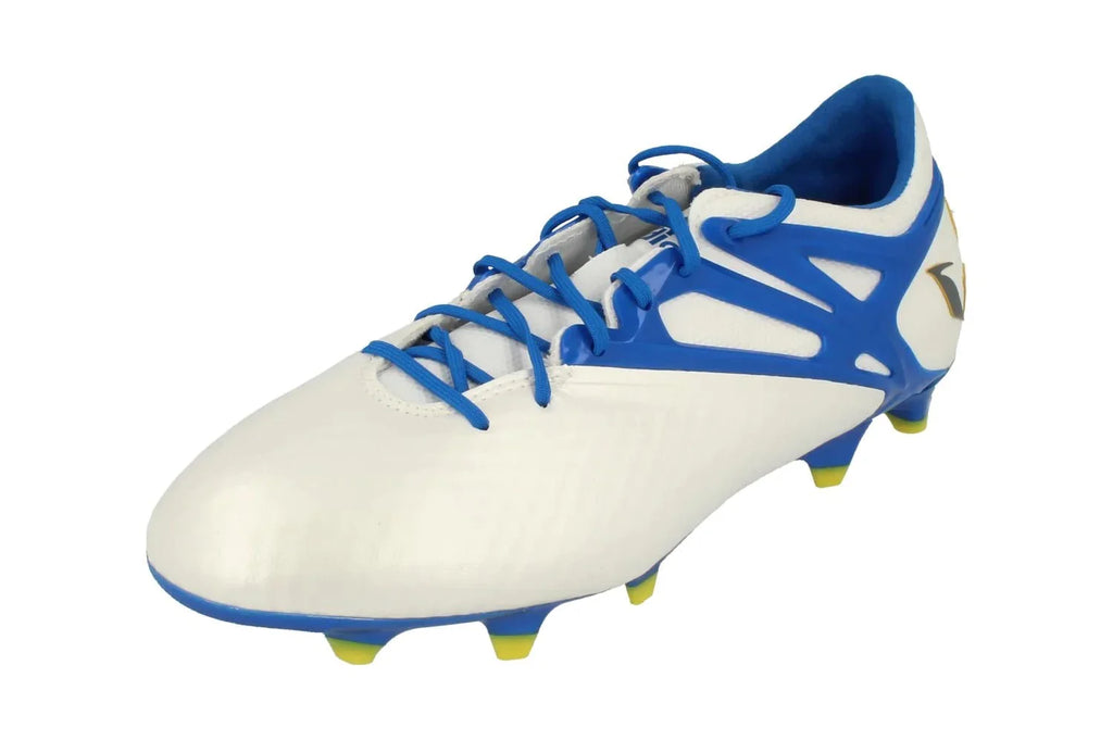 2026 New Arrival adidas Messi 15.1 FG/AG Multi-Ground Soccer Cleats - White/Blue/Black wholesalehk.shop