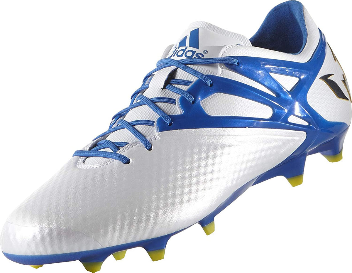 2026 New Arrival adidas Messi 15.1 FG/AG Multi-Ground Soccer Cleats - White/Blue/Black wholesalehk.shop