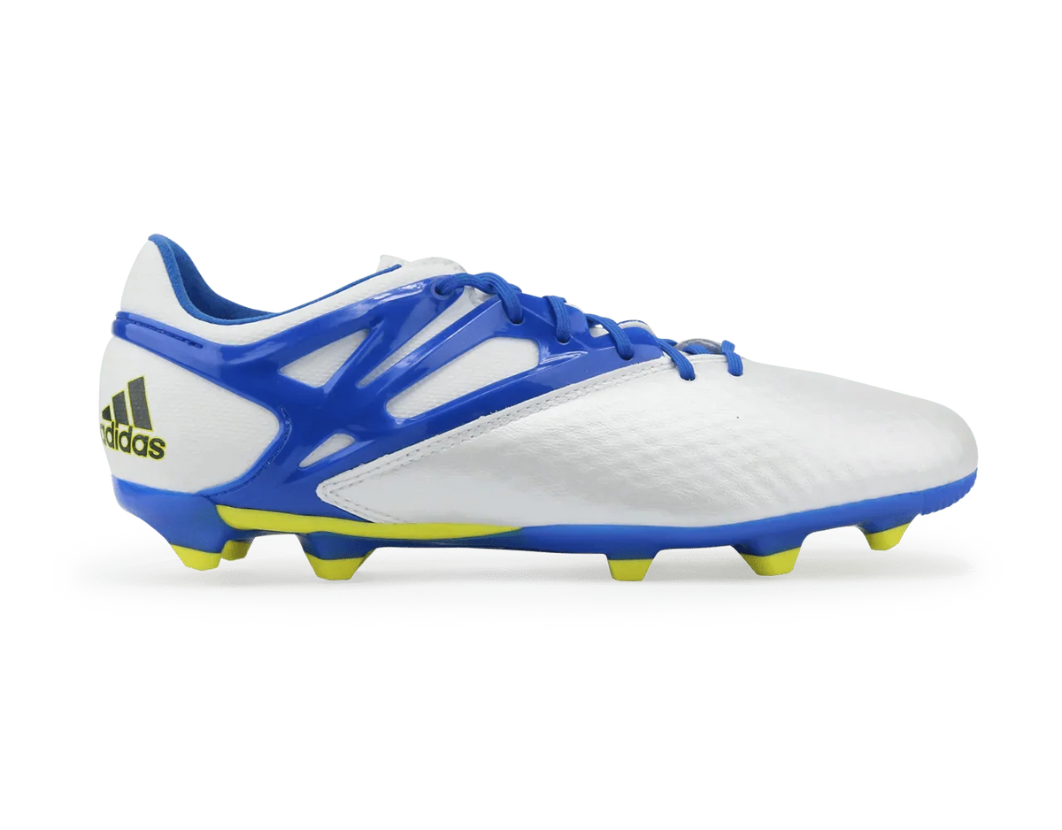 2026 New Arrival adidas Messi 15.1 FG/AG Multi-Ground Soccer Cleats - White/Blue/Black wholesalehk.shop