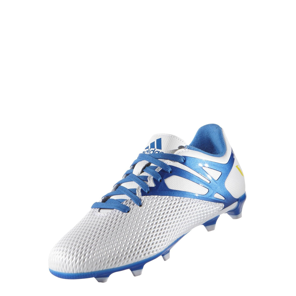 2026 New Arrival adidas Messi 15.3 FG/AG J White/Blue/Black wholesalehk.shop