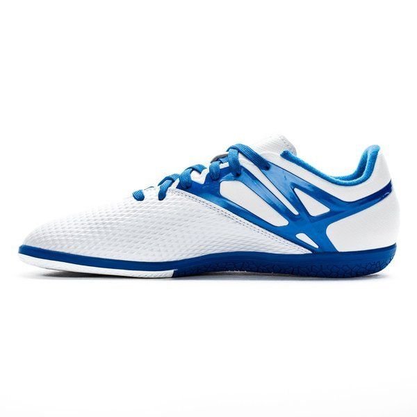 2026 New Arrival adidas Messi 15.3 IN Youth Indoor Soccer Shoes White/Blue/Black wholesalehk.shop